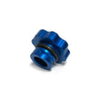 Load image into Gallery viewer, Fleece Performance 01-16 GM 2500/3500 Duramax Billet Oil Cap Cover - Blue - Main Product View