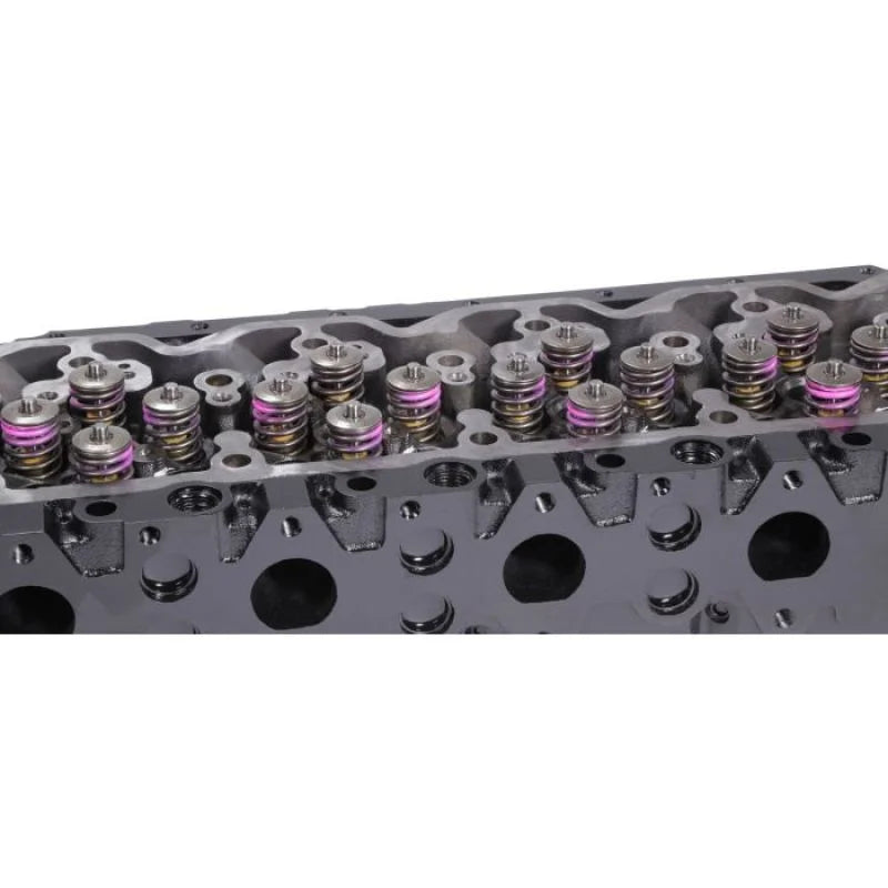 Fleece Performance 03-07 Dodge 2500/3500 5.9L Remanufactured Cummins Cylinder Head (Street) - Side View