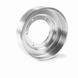Load image into Gallery viewer, Fleece Performance 03-12 Dodge 2500/3500 Cummins Fan Drive Pulley (Bare Aluminum Finish) - Side View