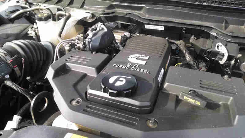 Fleece Performance 03-15 Cummins Billet Oil Cap Cover - Detail View