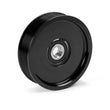 Load image into Gallery viewer, Fleece Performance 03-18 Dodge 2500/3500 Cummins Upper Fan Pulley Idler (Black Contrast) - Main Product View