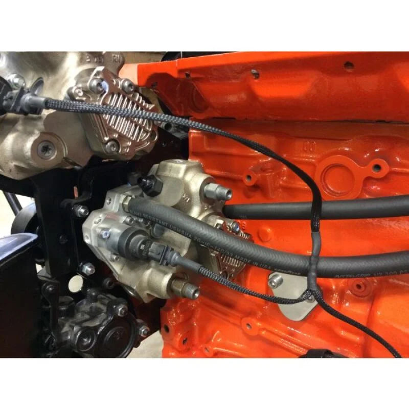Fleece Performance 06-13 Dodge 5.9L Cummins CP3K2 Harnesses - Side View