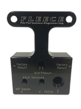 Load image into Gallery viewer, Fleece Performance 07.5-09 Dodge 6.7L Cummins 3rd Gen Fuel Distribution Block - Main Product View