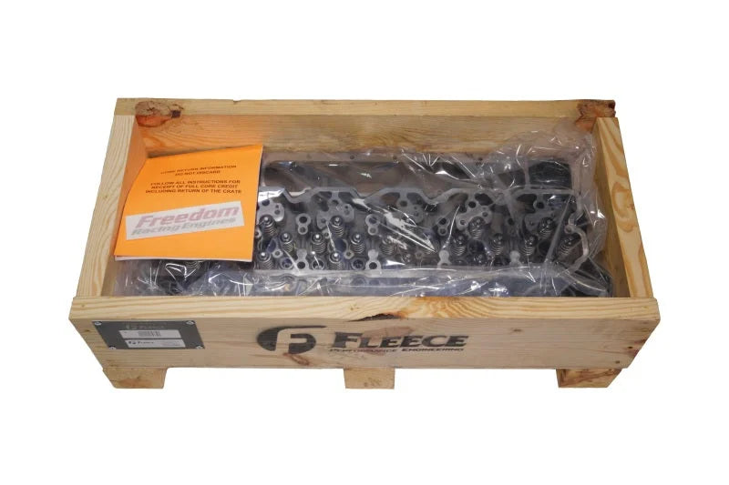 Fleece Performance 07.5-18 Dodge 2500/3500 6.7L Remanufactured Cummins Cylinder Head (Street HD) - Side View