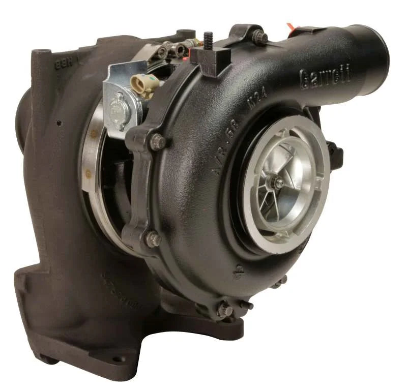 Fleece Performance 11-16 Chevrolet Duramax 6.6L (LML) 63mm Billet VNT Cheetah Turbocharger - Additional View 5