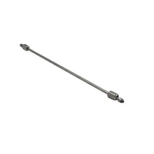 Load image into Gallery viewer, Fleece Performance 19in High Pressure Fuel Line (8mm x 3.5mm Line, M14x1.5 Nuts) - Side View