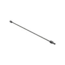 Load image into Gallery viewer, Fleece Performance 22in High Pressure Fuel Line (8mm x 3.5mm Line, M14x1.5 Nuts) - Side View