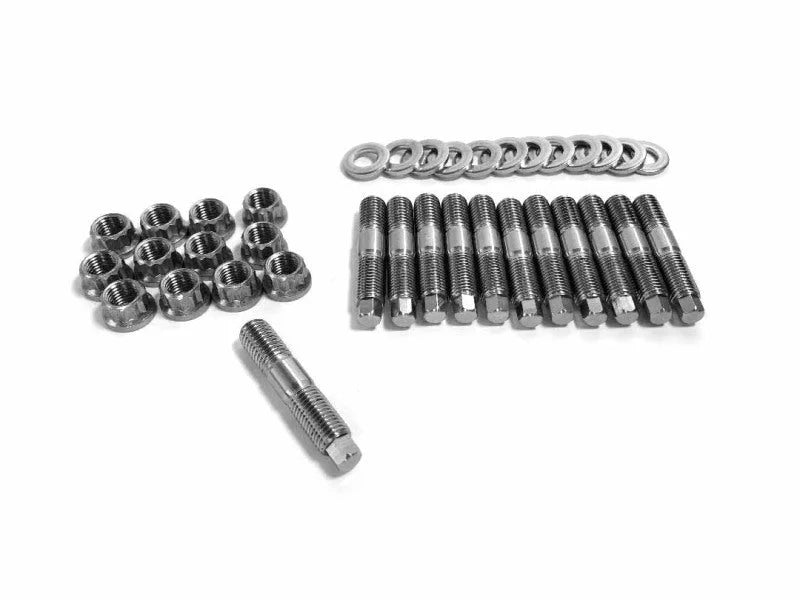 Fleece Performance 94-18 Dodge Cummins 2500-3500 Exhaust Manifold Stud Kit - 7mm External Hex Head - Side View