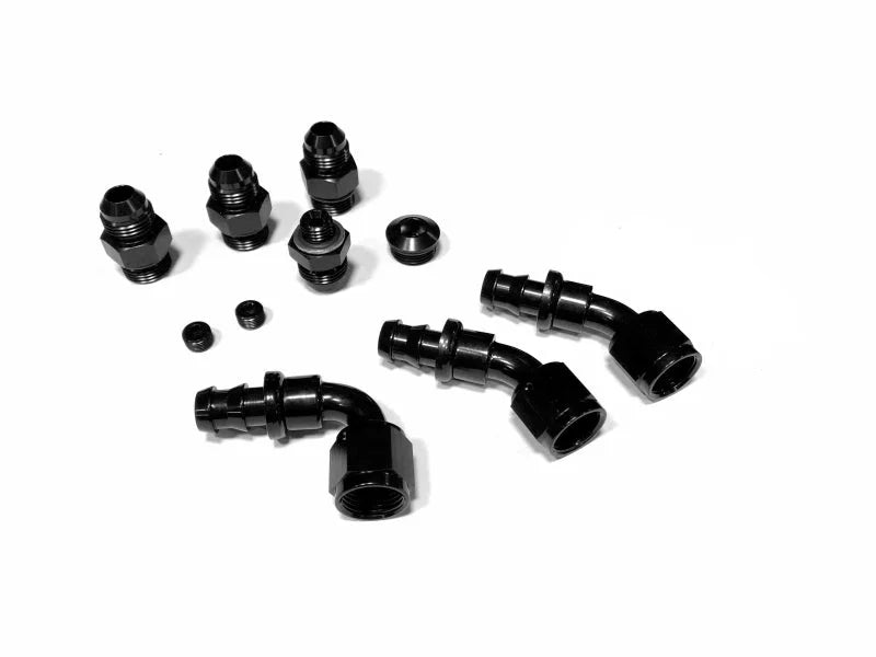Fleece Performance 98.5-02 Dodge Cummins Auxiliary Fuel Filter Kit - Back View