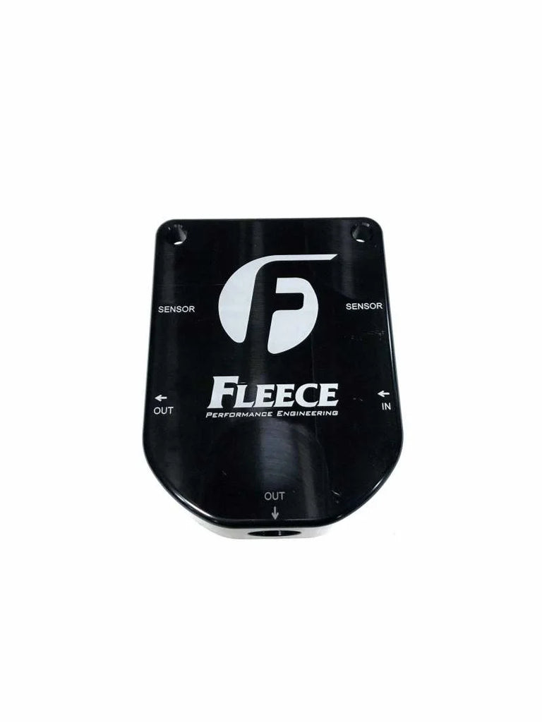 Fleece Performance 98.5-02 Dodge Cummins Auxiliary Fuel Filter Kit - Installation View