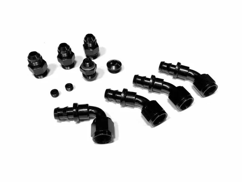 Fleece Performance 98.5-02 Dodge Cummins Fuel System Upgrade Kit w/ PowerFlo Lift Pump - Back View
