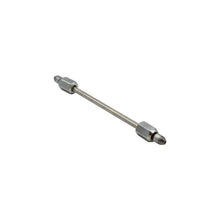 Load image into Gallery viewer, Fleece Performance 9in High Pressure Fuel Line (8mm x 3.5mm Line M14x1.5 Nuts) - Side View