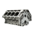 Load image into Gallery viewer, Fleece Performance GM LSR Standard Deck Wet Aluminum Engine Block - Side View