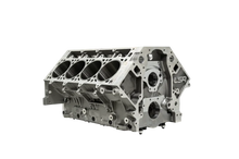 Load image into Gallery viewer, Fleece Performance GM LSR Standard Deck Wet Aluminum Engine Block - Back View