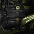 Load image into Gallery viewer, Fleece Performance Universal Cummins Turbo Drain Tube Kit (for 2nd Gen Swaps) - Side View