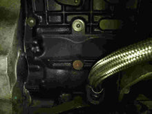 Load image into Gallery viewer, Fleece Performance Universal Cummins Turbo Drain Tube Kit (for 2nd Gen Swaps) - Side View