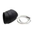 Load image into Gallery viewer, Fleece Performance Universal Molded Rubber Elbow for 5in Intakes - Side View