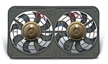 Load image into Gallery viewer, Flex-A-Lite Dual 12-1/8in Lo Profile pusher Fan w/o Controls 104468