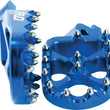 Load image into Gallery viewer, Flo Motorsports - Pro Series Foot Pegs Blue Yam - 122-8042