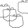Load image into Gallery viewer, Float Bowl O-Ring Set - Honda CB/CMX/CX/FT/GL K&amp;L Supply 18-2631 - Main Product View