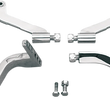 Load image into Gallery viewer, Floorboard Mounting Brackets - Chrome - FLT/FLHT DragSpecialties 057091-BC5 - Main Product View