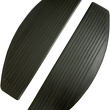 Load image into Gallery viewer, Floorboard Pads - Black - FLHC/FLSL DragSpecialties P17-0435-R - Main Product View