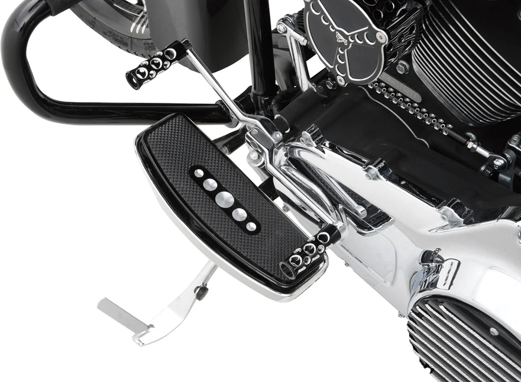 Floorboards - with Damper - FL DragSpecialties 72610 - Side View