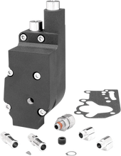 Load image into Gallery viewer, Flow Pro 1 Billet Oil Pump Bottom Line - Black Jims USA 1753B - Main Product View