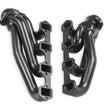 Load image into Gallery viewer, FlowTech 1979-1993 Mustang 5.0L 1-3/4" 409SS Shorty Header - Black Painted Finish - Installation View