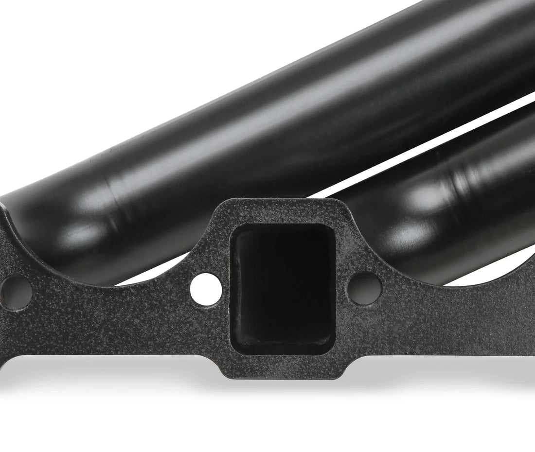 FlowTech 1979-1993 Mustang 5.0L 1-3/4" 409SS Shorty Header - Black Painted Finish - Additional View 8