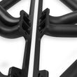 Load image into Gallery viewer, FlowTech Flowtech Long Tube Header - Black Paint - Back View