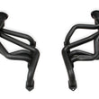 Load image into Gallery viewer, FlowTech Flowtech Long Tube Header - Black Paint - Side View