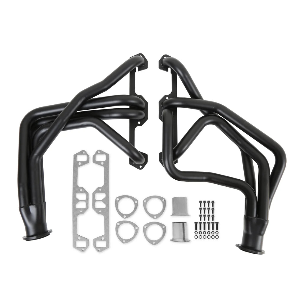 FlowTech Flowtech Long Tube Header - Black Paint - Main Product View