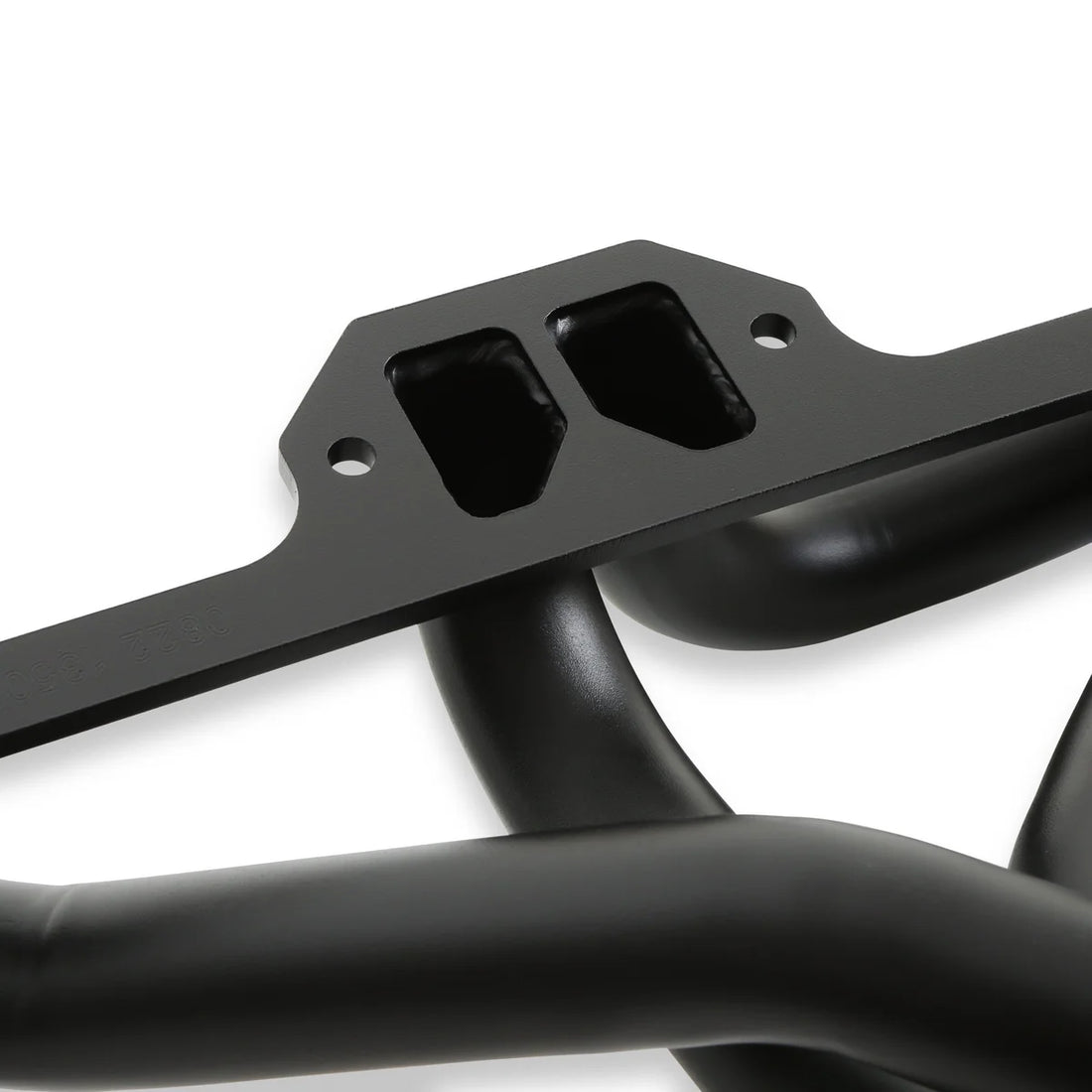 FlowTech Flowtech Long Tube Header - Black Paint - Side View
