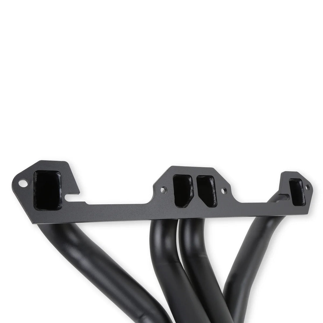 FlowTech Flowtech Long Tube Header - Black Paint - Back View