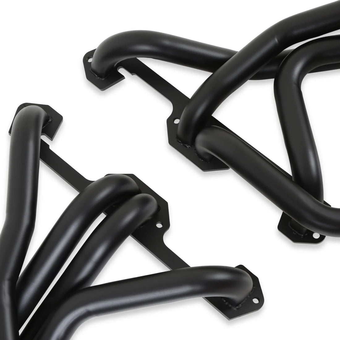 FlowTech Flowtech Long Tube Header - Black Paint - Installation View