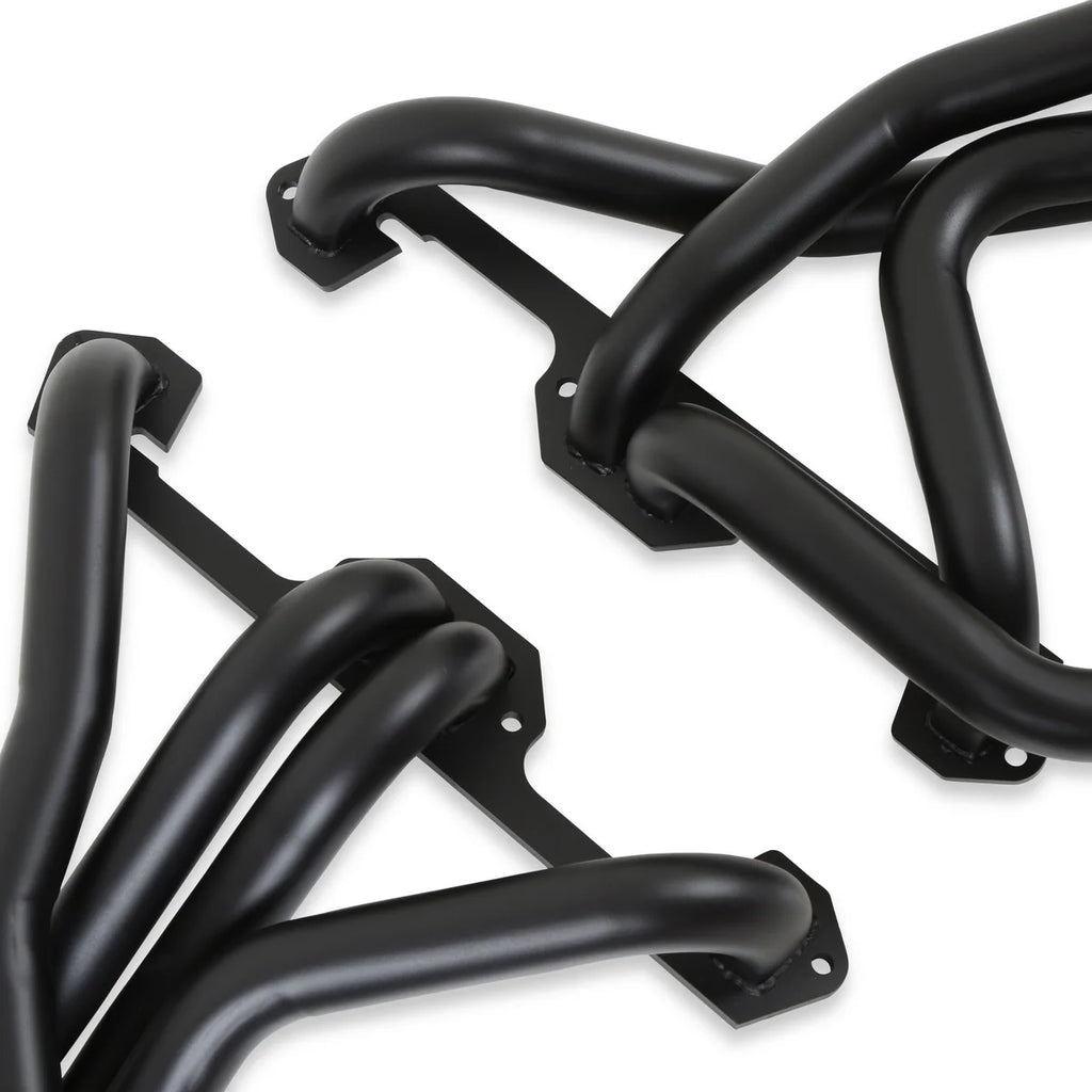 FlowTech Flowtech Long Tube Header - Black Paint - Installation View