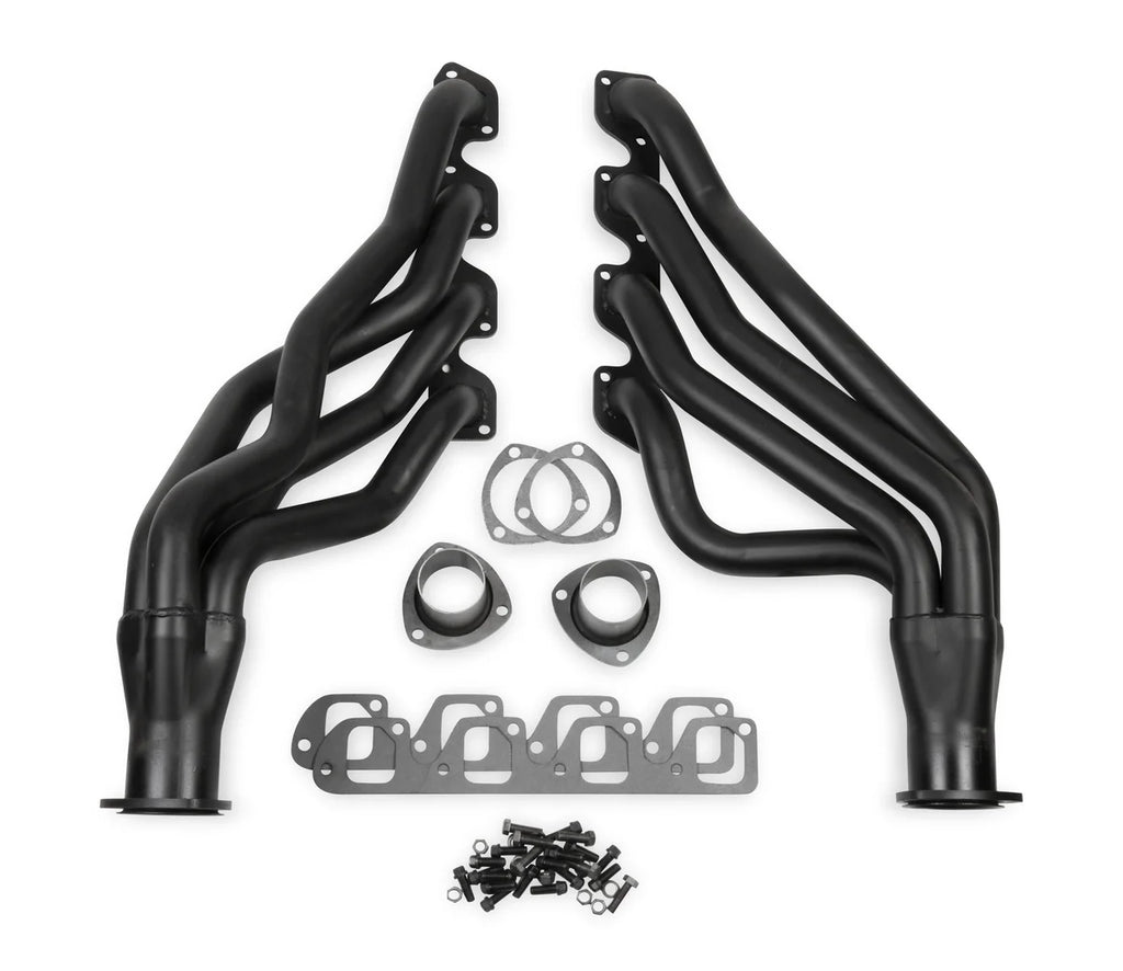 FlowTech Flowtech Long Tube Header - Black Paint - Main Product View