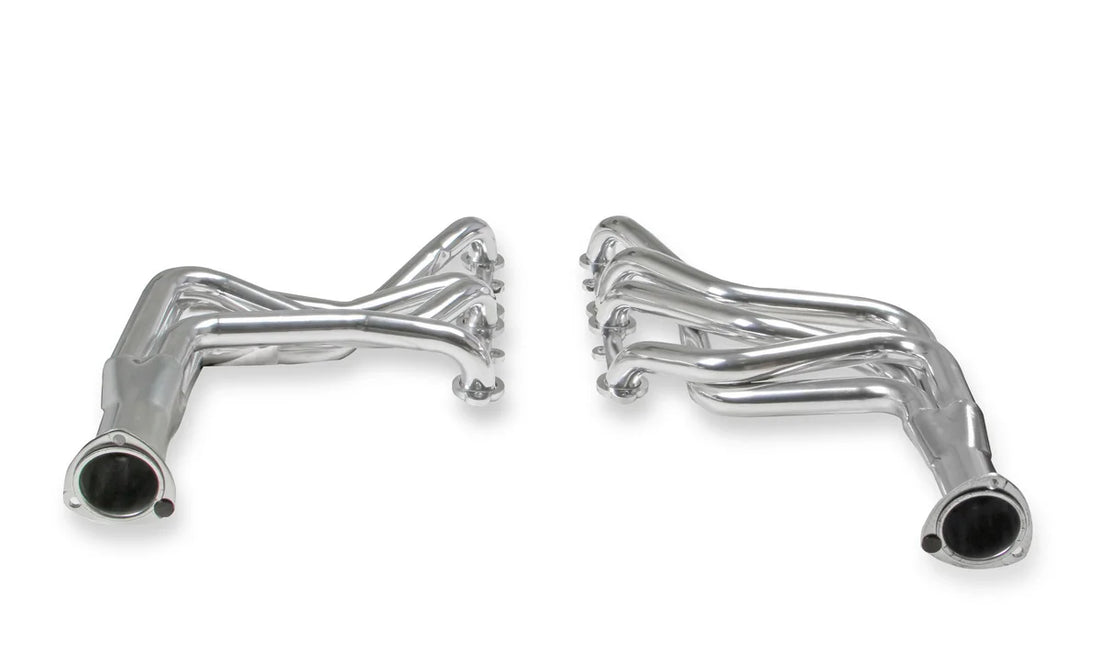 FlowTech Flowtech Long Tube Header - Ceramic Coated Finish -1-5/8 in. x 3.0 in. - Side View