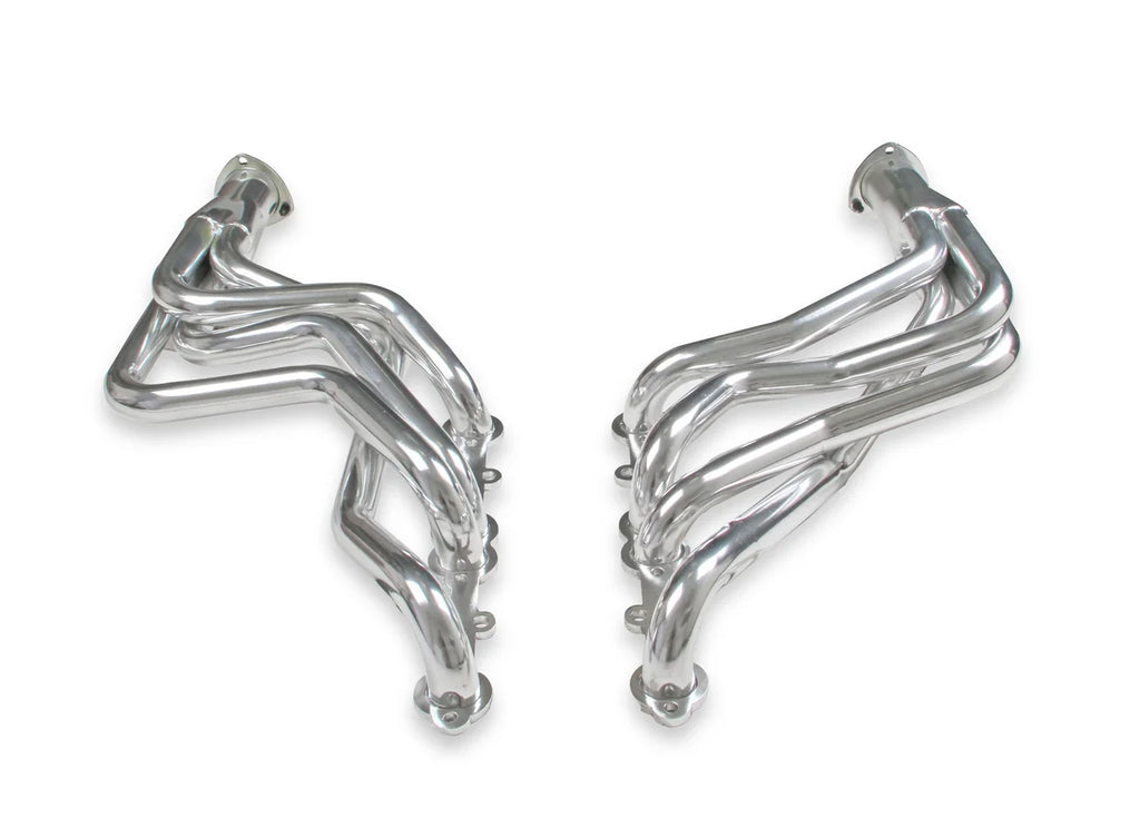 FlowTech Flowtech Long Tube Header - Ceramic Coated Finish -1-5/8 in. x 3.0 in. - Back View