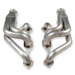 Load image into Gallery viewer, FlowTech Flowtech Small Block Chevy Turbo Headers - Natural Finish - Side View