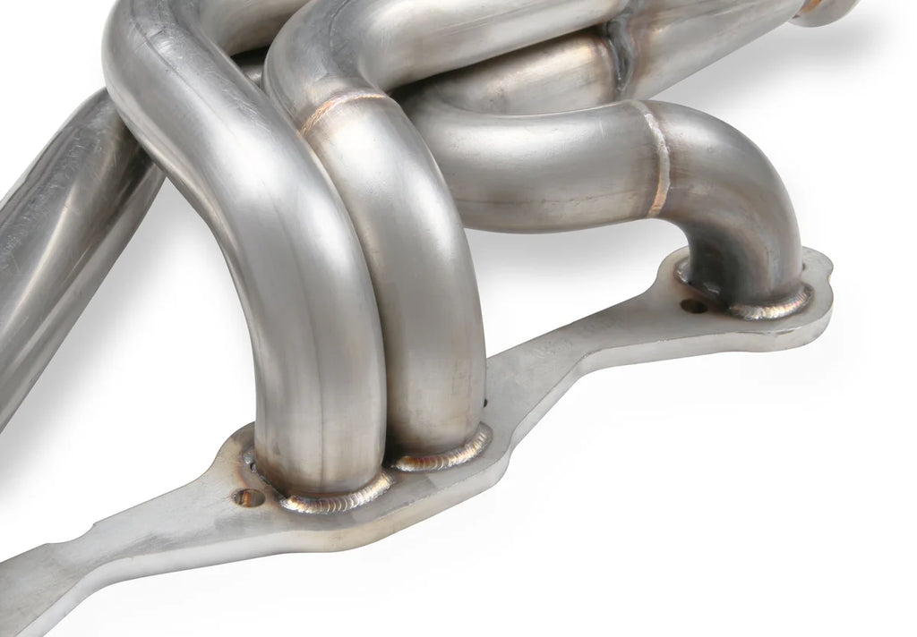 FlowTech Flowtech Small Block Chevy Turbo Headers - Natural Finish - Installation View