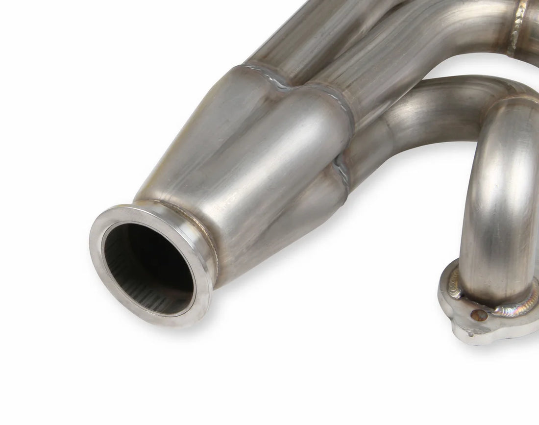 FlowTech Flowtech Small Block Chevy Turbo Headers - Natural Finish - Additional View 5