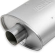 Load image into Gallery viewer, FlowTech2.5" Inlet, 2.5" Outlet, Case Dimensions 4.5" High x 10" Wide x 13" Long50052FLT - Side View