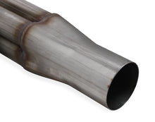 Load image into Gallery viewer, FlowTechBig Block Chevy 2-1/4" Upright Headers with 4" Collector- Natural Finish11551FLT - Side View