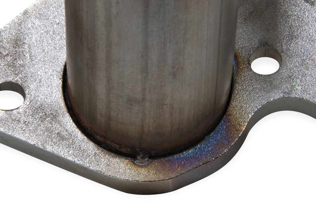FlowTechBig Block Chevy 2-1/4" Upright Headers with 4" Collector- Natural Finish11551FLT - Installation View