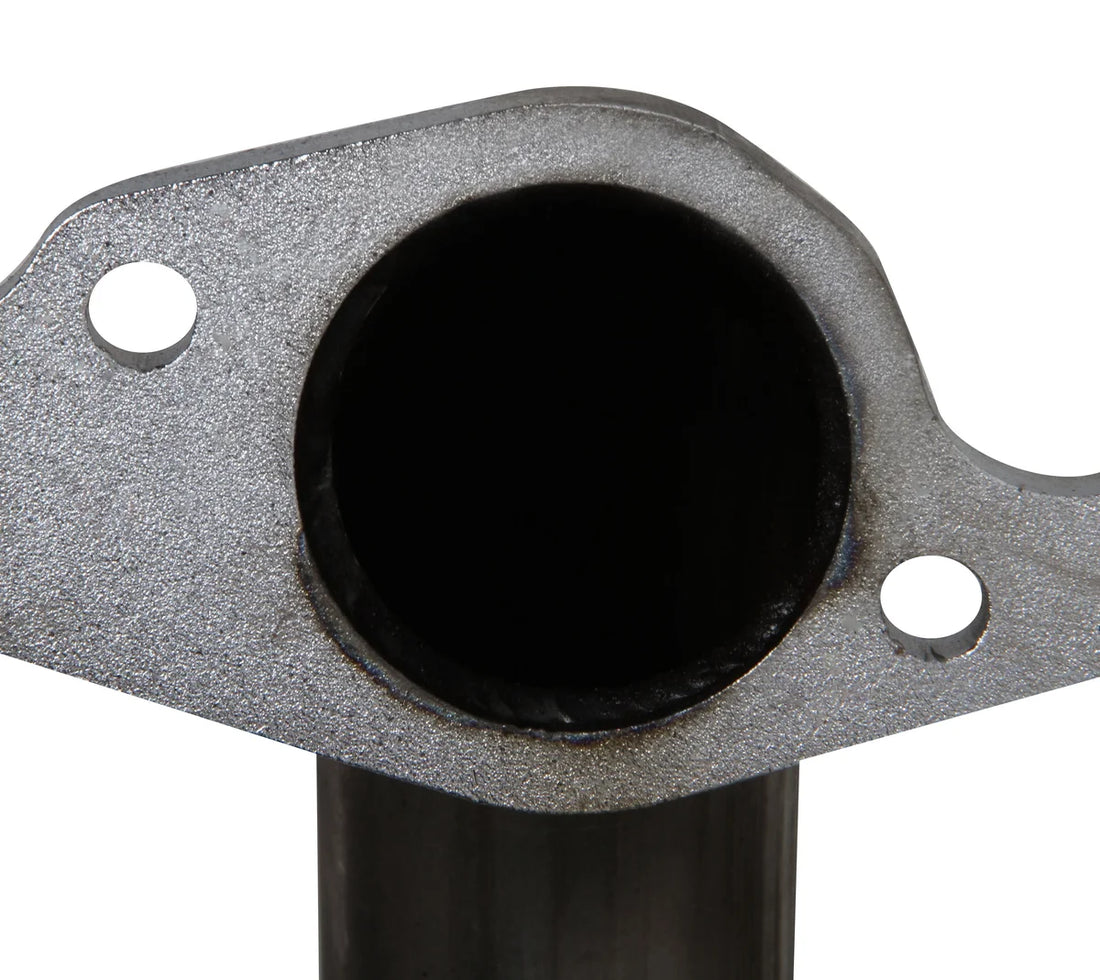 FlowTechBig Block Chevy 2-1/4" Upright Headers with 4" Collector- Natural Finish11551FLT - Additional View 5
