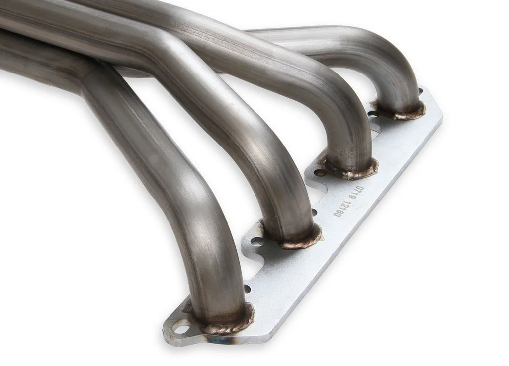 FlowTechFlowtech Ford / Mazda 2.3L 1.5 inch Upright Derby Header with Round Ports12160FLT - Back View