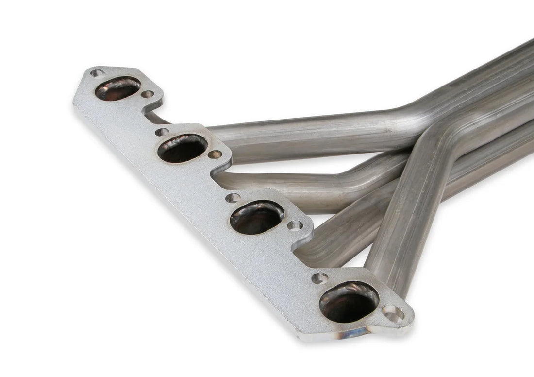 FlowTechFlowtech Ford / Mazda 2.3L 1.5 inch Upright Derby Header with Round Ports12160FLT - Additional View 6