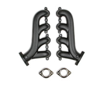 Load image into Gallery viewer, FlowTechFlowtech LS Swap Exhaust Manifolds - Black Ceramic Finish31730-3FLT - Main Product View